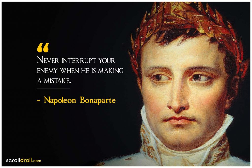 14 Napoleon Quotes On War Virtue Courage And Death