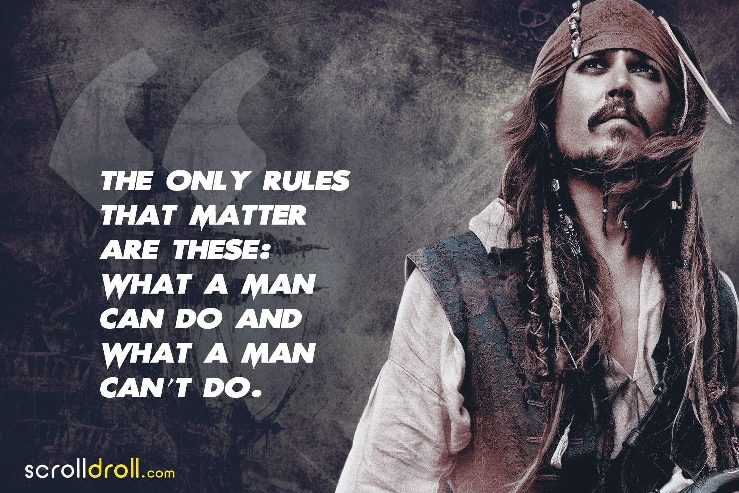 Interesting Jack Sparrow Quotes From The Pirates Of Caribbean