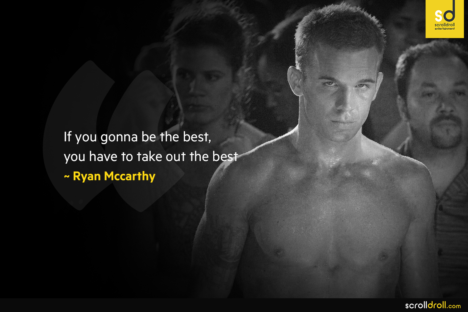 never back down from a fight quotes