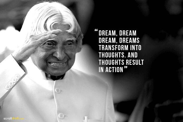 12 Inspiring APJ Abdul Kalam Quotes On Life, Dreams, Success & More