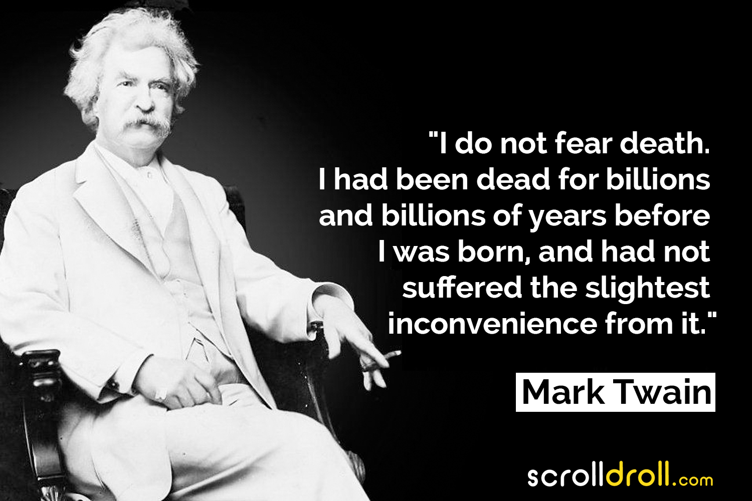 mark twain quotes about death