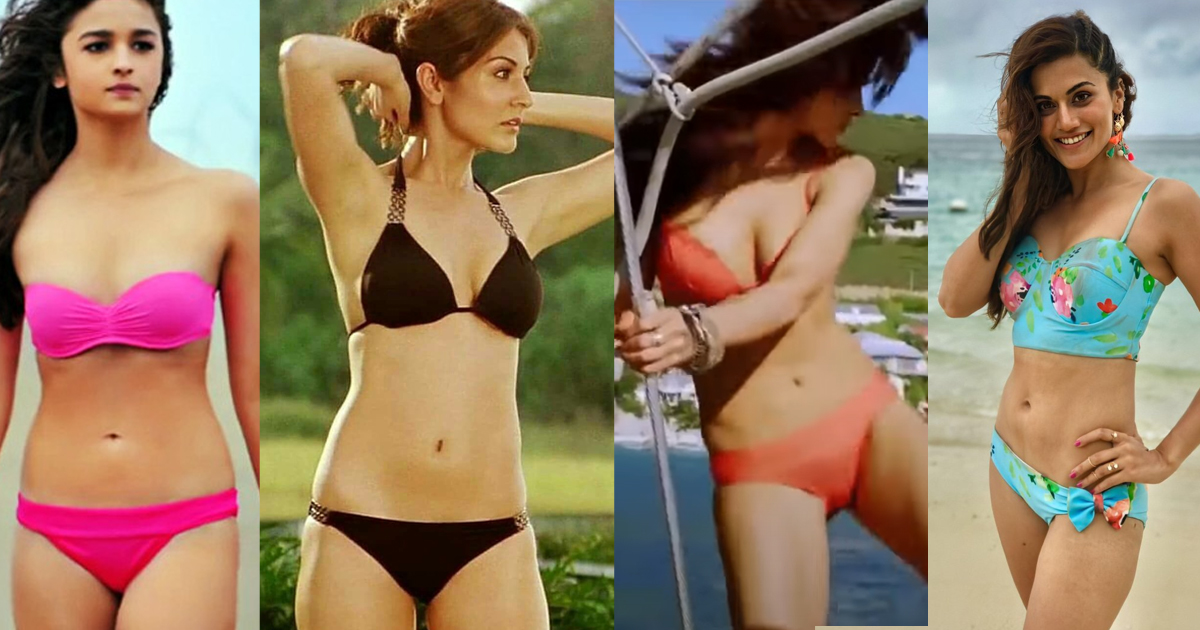 Bollywood Actresses Bikini Featured
