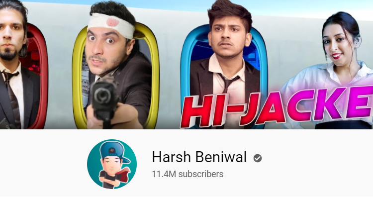 Harsh-beniwal-Top-YouTubers-Of-India