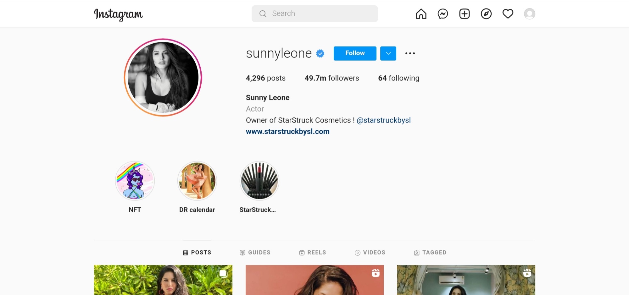most-followed-indians-on-instagram-sunny-leone - The Best of Indian Pop  Culture & What's Trending on Web