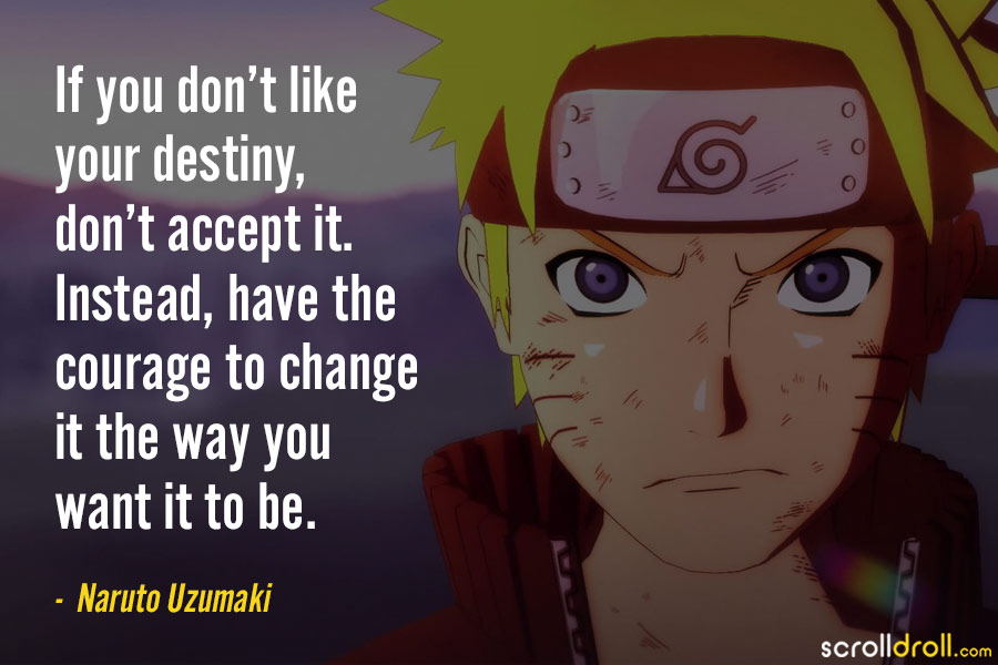 naruto quotes never give up